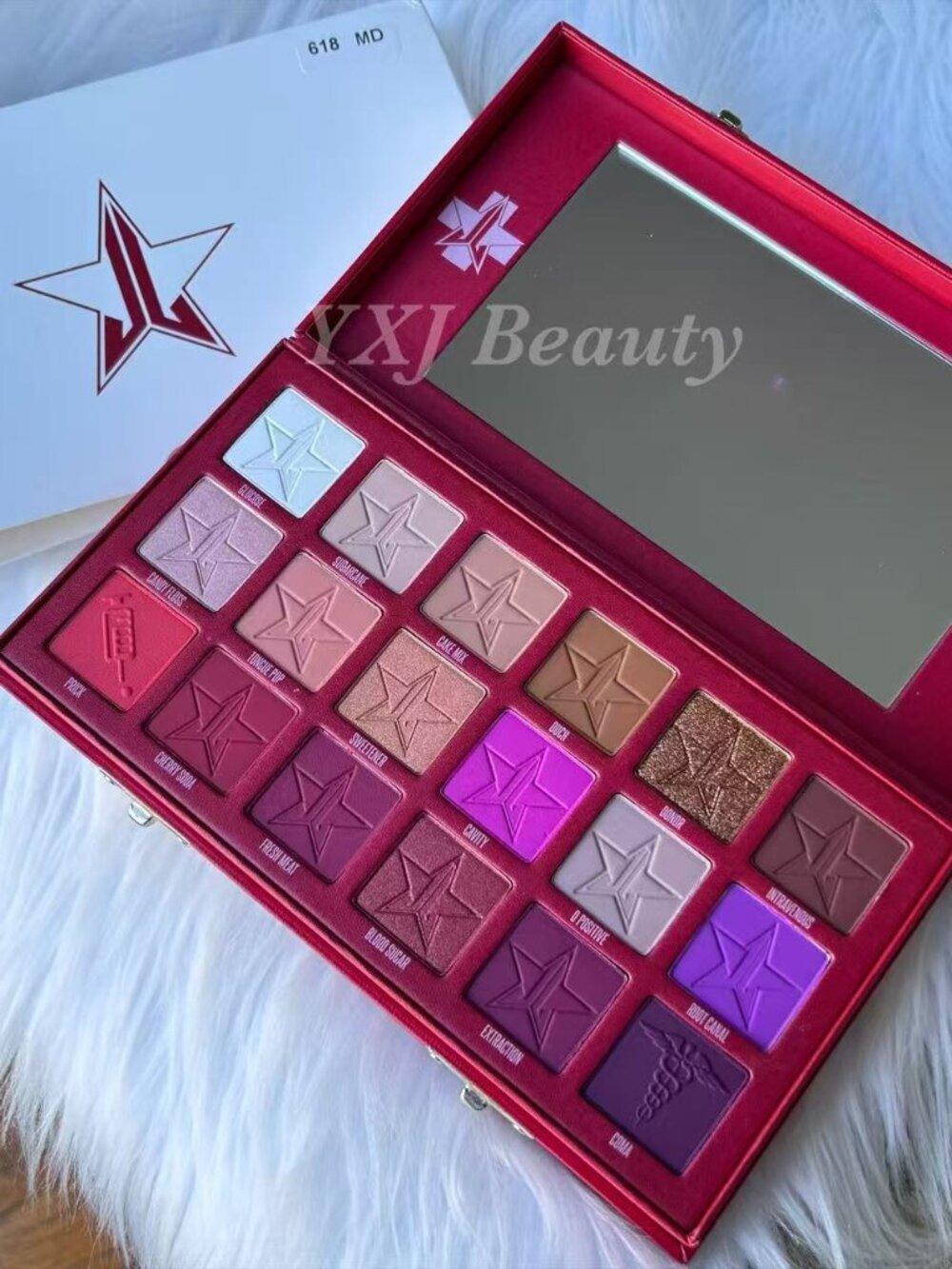 New In Box Jeffree Star Eyeshadow Palette~BLOOD SUGAR~Full Size~Limited Edition